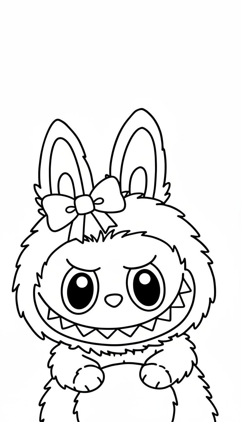 Labubu Coloring Pages – colorprintbooks.com